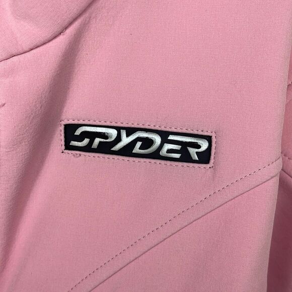 Spyder Pink Jacket Zip Up Size Large - Picture 3 of 9